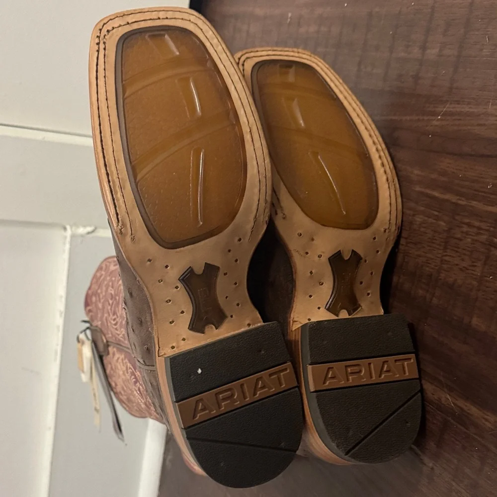 Ariat Donatella Ostrich Boots - Picture 3 of 5